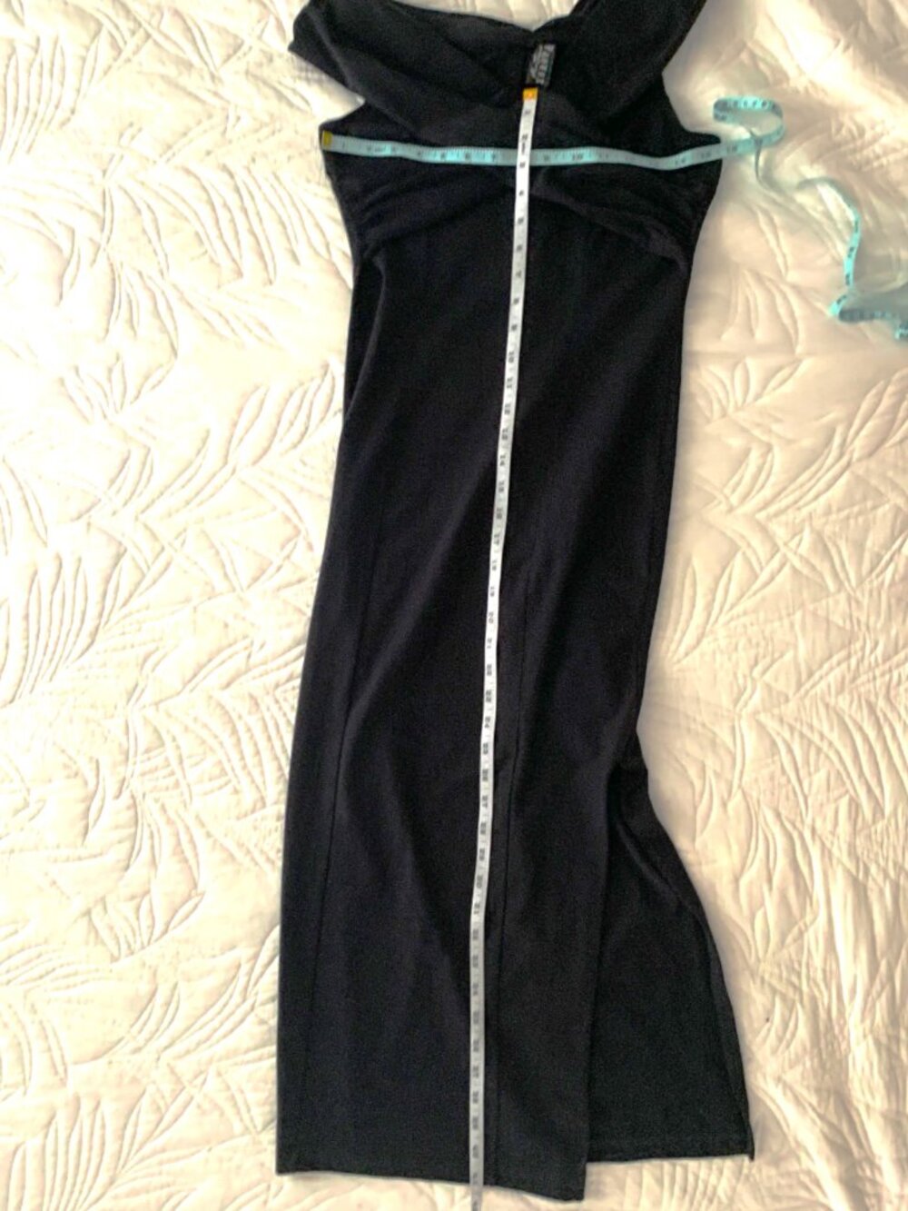 Boutique Europa Black Maxi Dress | Sleeveless Crisscross Bodice | Size 4 - Picture 9 of 10